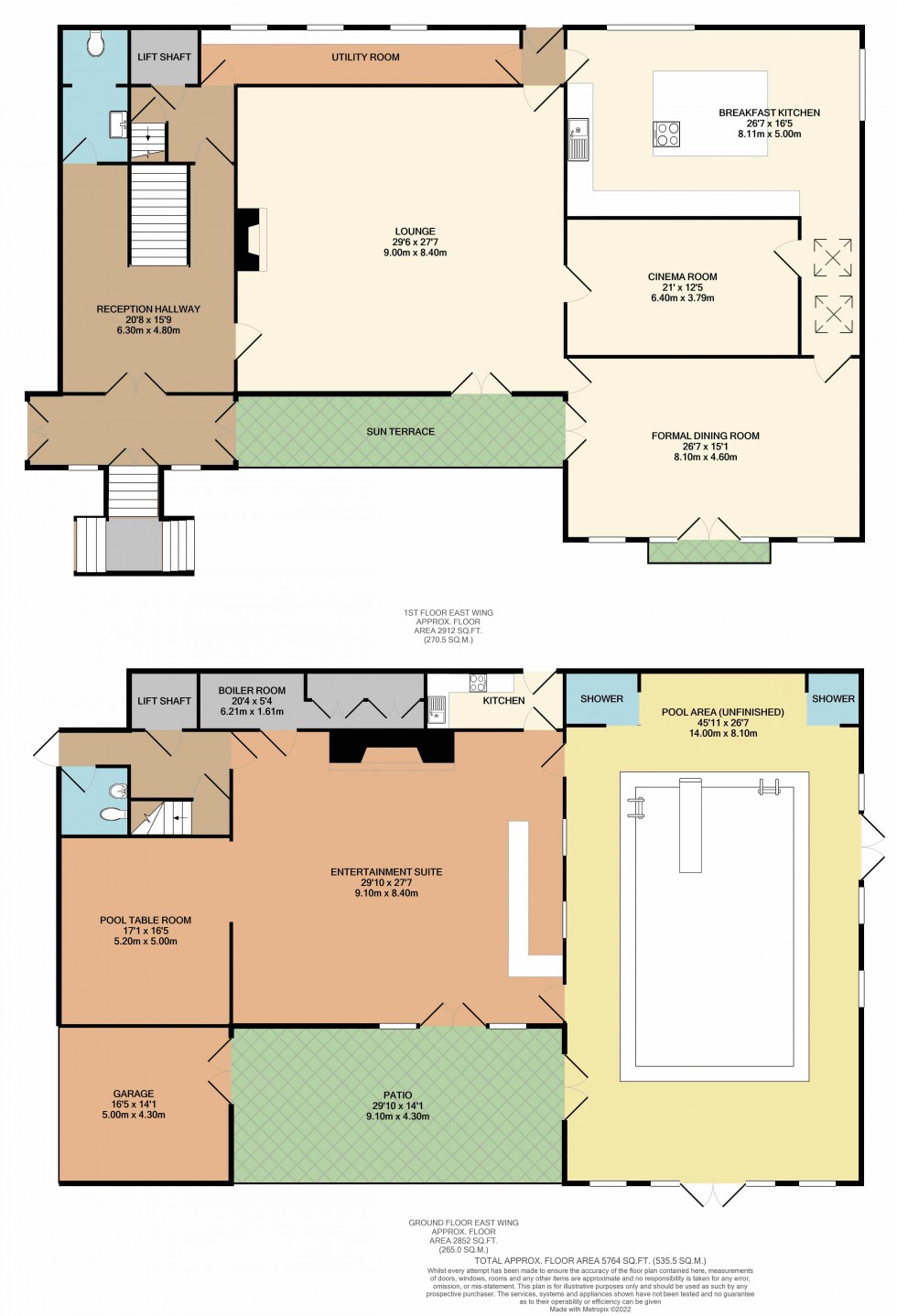 Floorplan for Meridian House, Darrington