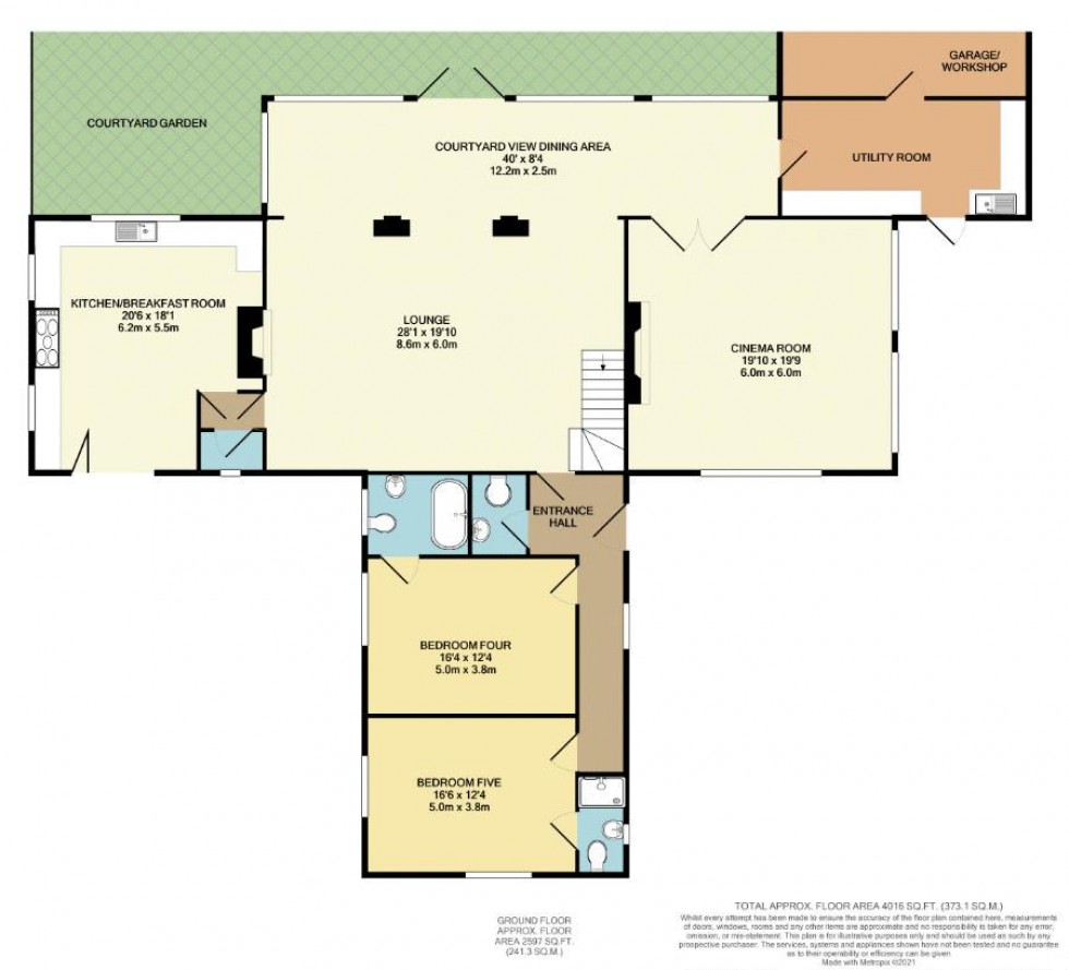 Floorplan for Plaice Hills Lodge, Sykehouse