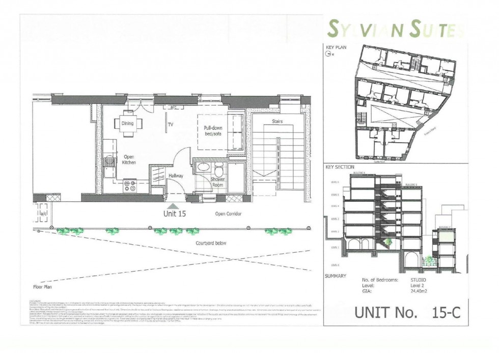 Floorplan for Sylvian Suites, Gibraltar, Gibraltar
