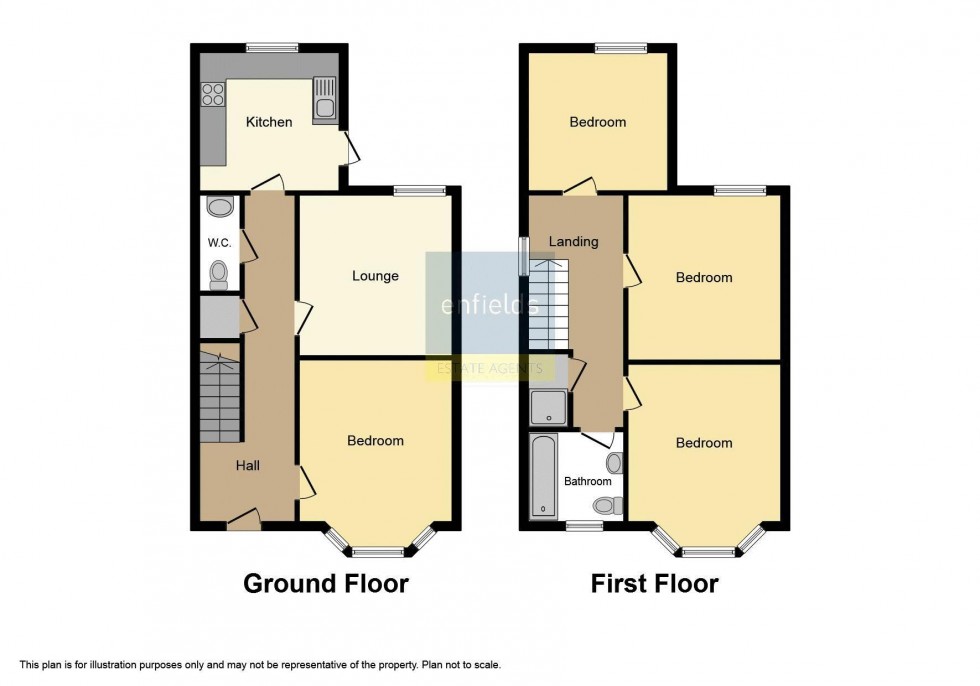Floorplan for Student House, Winton