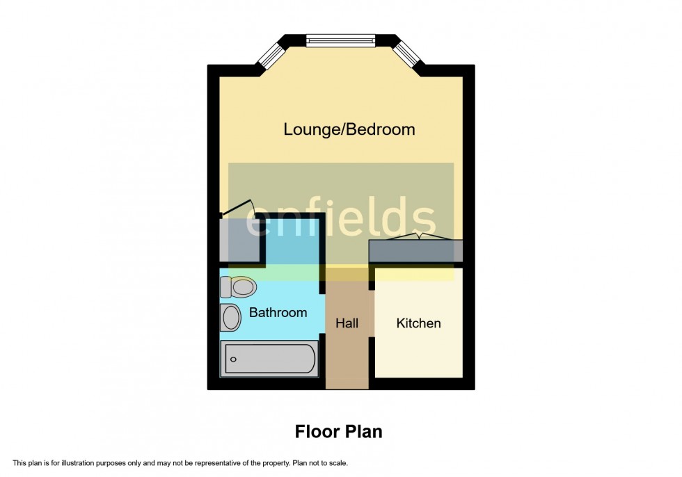 Floorplan for St. Swithins Court, Cranbury Place, Southampton, Hampshire, SO14
