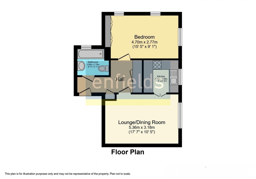Floorplan for Archers Road, Eastleigh, SO50 9PP