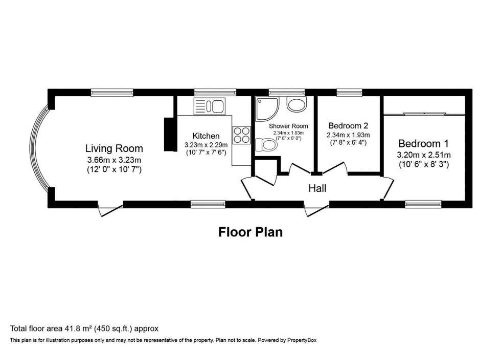 Floorplan for Church Farm Close, Dibden, SO45